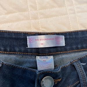 No Boundaries, dark denim blue, size 13